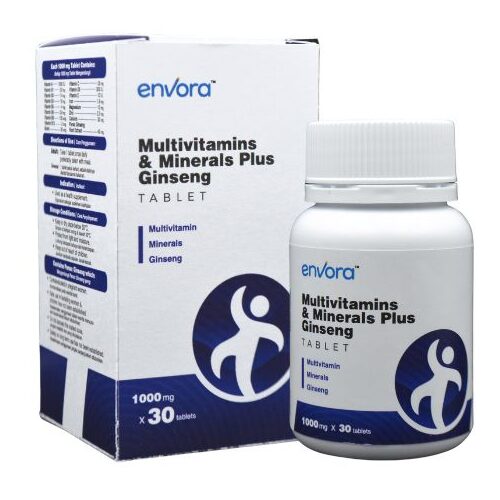 Multivitamins & Mineral Plus Ginseng-1